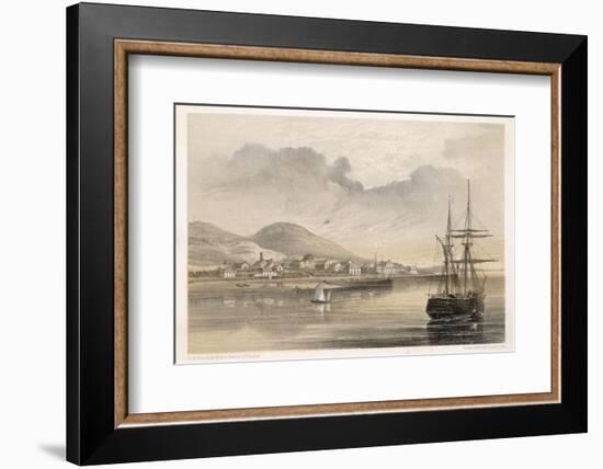 Valentia Western Ireland at the Time of the Laying of the First Cable-Robert Dudley-Framed Photographic Print