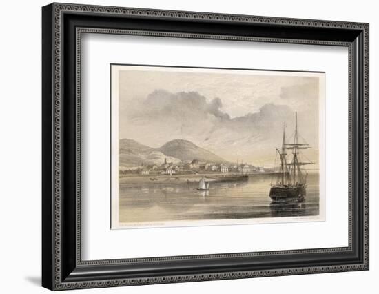 Valentia Western Ireland at the Time of the Laying of the First Cable-Robert Dudley-Framed Photographic Print