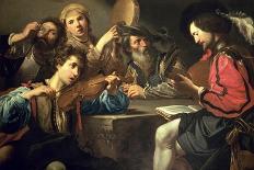Moses with the Tablets of the Law, circa 1627-32-Valentin de Boulogne-Framed Giclee Print