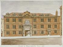 Inner Courtyard of Fleet Prison, City of London, 1805-Valentine Davis-Giclee Print