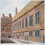 Inner Courtyard of Fleet Prison, City of London, 1805-Valentine Davis-Giclee Print