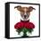 Valentine Dog-Javier Brosch-Framed Premier Image Canvas