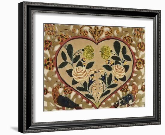 Valentine, Ephrata Cloister, Lancaster County, Pennsylvania, 1824-1851-null-Framed Giclee Print