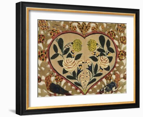 Valentine, Ephrata Cloister, Lancaster County, Pennsylvania, 1824-1851-null-Framed Giclee Print