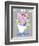 Valentine Floral Bouquet-Cyndi Lou-Framed Giclee Print