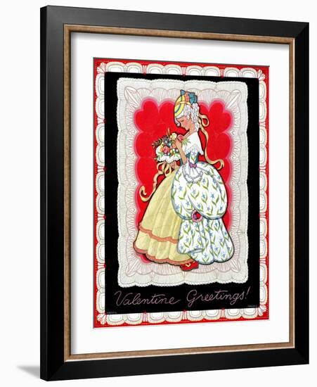 Valentine Greetings - Child Life-Hazel Frazee-Framed Giclee Print