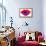 Valentine Illustration of Primary Colors-nito-Framed Stretched Canvas displayed on a wall