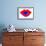 Valentine Illustration of Primary Colors-nito-Framed Art Print displayed on a wall