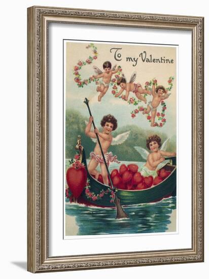 Valentine's Day Card-null-Framed Giclee Print