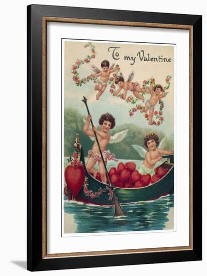 Valentine's Day Card-null-Framed Giclee Print