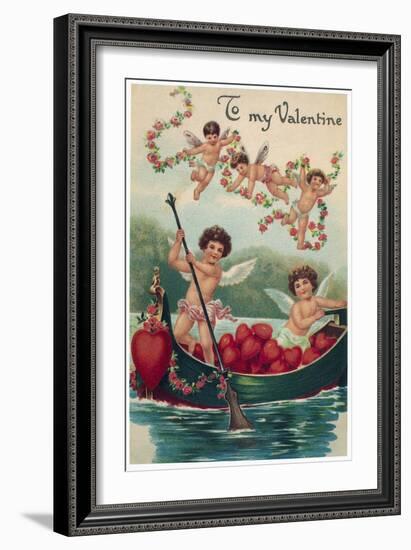 Valentine's Day Card-null-Framed Giclee Print