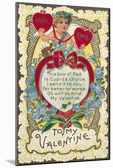 Valentine's Day Card-null-Mounted Giclee Print