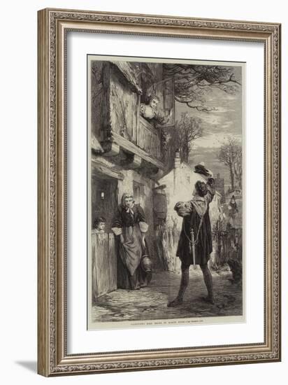 Valentine's Morn-Marcus Stone-Framed Giclee Print