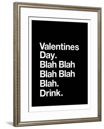 Valentines Day Blah Blah Blah Giclee Print Brett Wilson Art Com