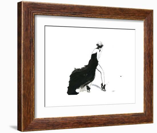 Valentino Haute Couture-Jessica Durrant-Framed Art Print