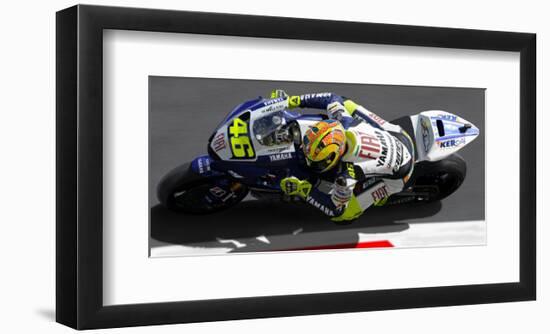 Valentino Rossi-Ron Fisher-Framed Art Print