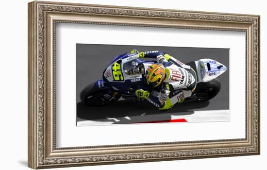 Valentino Rossi-Ron Fisher-Framed Art Print