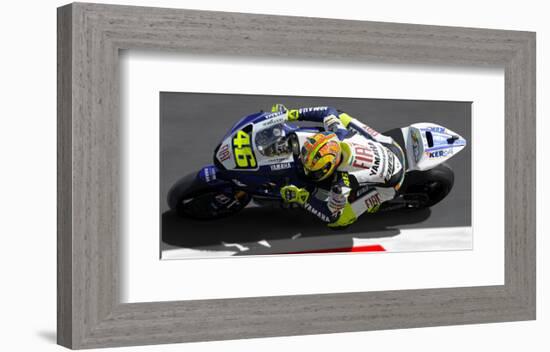 Valentino Rossi-Ron Fisher-Framed Art Print