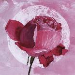 Le Jardin aux Fleurs Rouge-Valerie Roy-Art Print