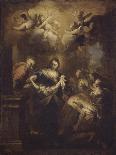 The Holy Family-Valerio Castello-Giclee Print