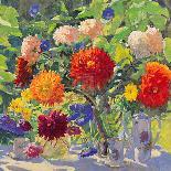 Composition with Peonies-Valeriy Chuikov-Giclee Print