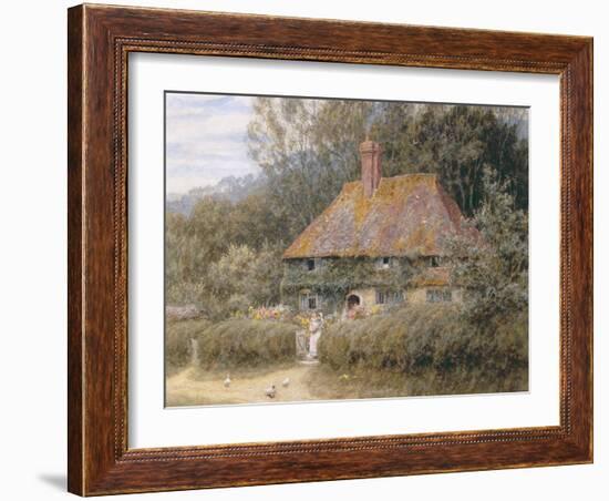 Valewood Farm under Blackwood, Surrey-Helen Allingham-Framed Giclee Print