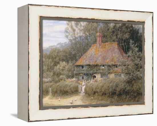 Valewood Farm under Blackwood, Surrey-Helen Allingham-Framed Premier Image Canvas