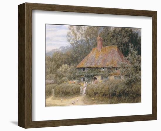 Valewood Farm under Blackwood, Surrey-Helen Allingham-Framed Giclee Print