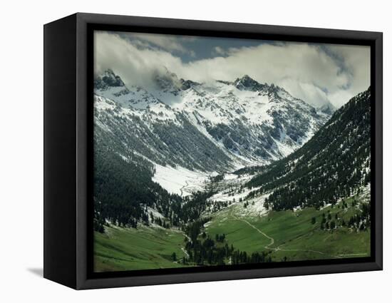 Vall d'Aran, Near Viella, Catalonia, Spain-Michael Busselle-Framed Premier Image Canvas