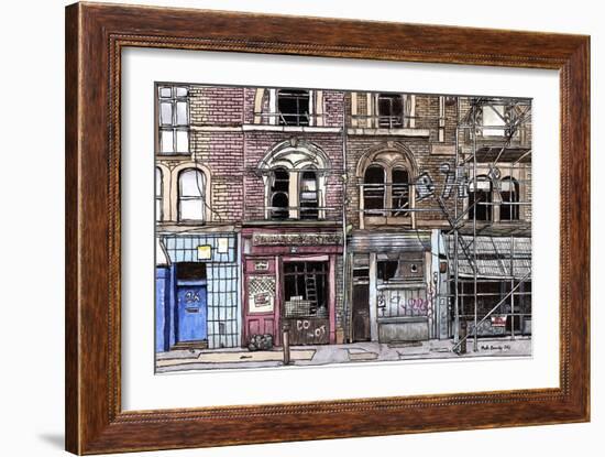 Vallance Road, E1, 2014-Matt Bannister-Framed Giclee Print