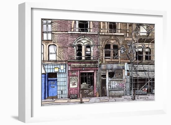 Vallance Road, E1, 2014-Matt Bannister-Framed Giclee Print