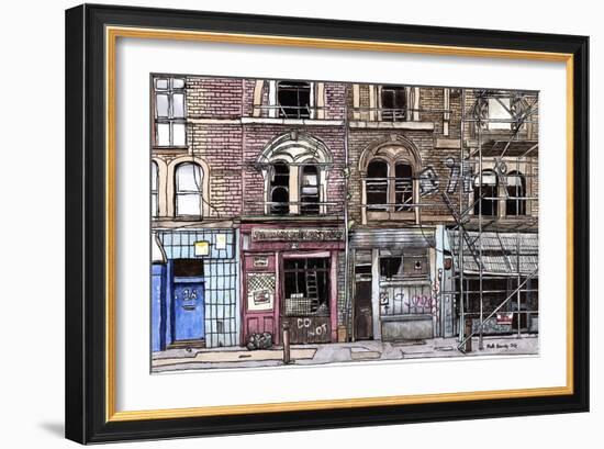 Vallance Road, E1, 2014-Matt Bannister-Framed Giclee Print