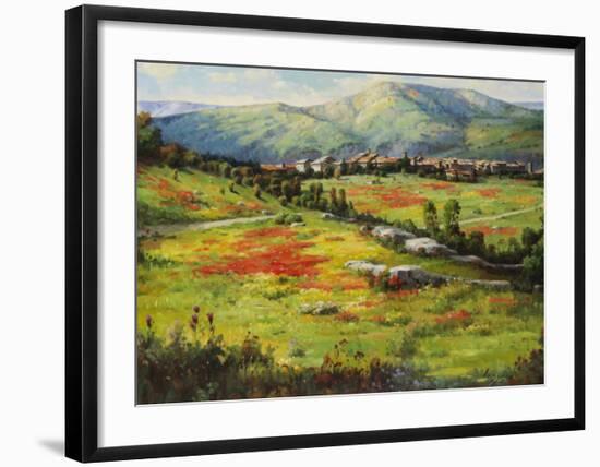 Valle d'Aosta-Lazzara-Framed Art Print