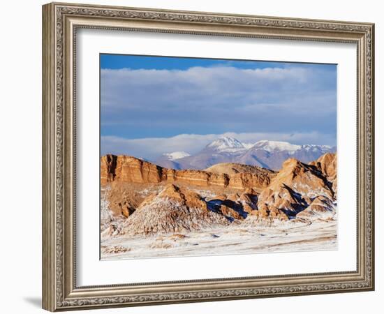 Valle de la Luna (Valley of the Moon), near San Pedro de Atacama, Atacama Desert, Antofagasta Regio-Karol Kozlowski-Framed Photographic Print