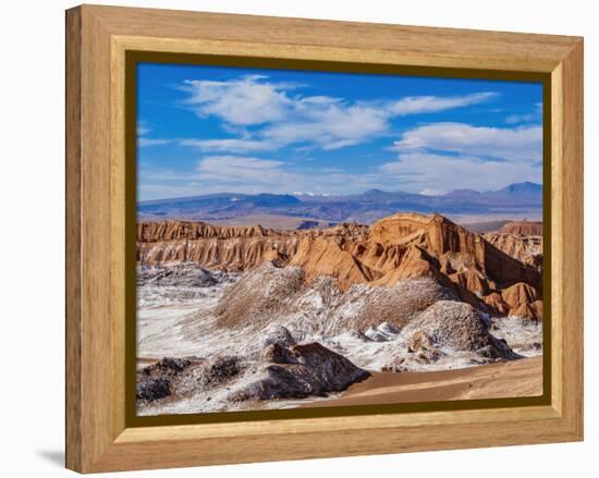 Valle de la Luna (Valley of the Moon), near San Pedro de Atacama, Atacama Desert, Antofagasta Regio-Karol Kozlowski-Framed Premier Image Canvas