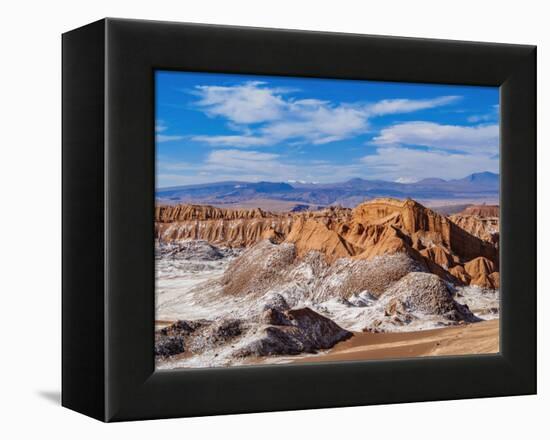 Valle de la Luna (Valley of the Moon), near San Pedro de Atacama, Atacama Desert, Antofagasta Regio-Karol Kozlowski-Framed Premier Image Canvas