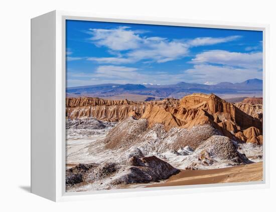 Valle de la Luna (Valley of the Moon), near San Pedro de Atacama, Atacama Desert, Antofagasta Regio-Karol Kozlowski-Framed Premier Image Canvas