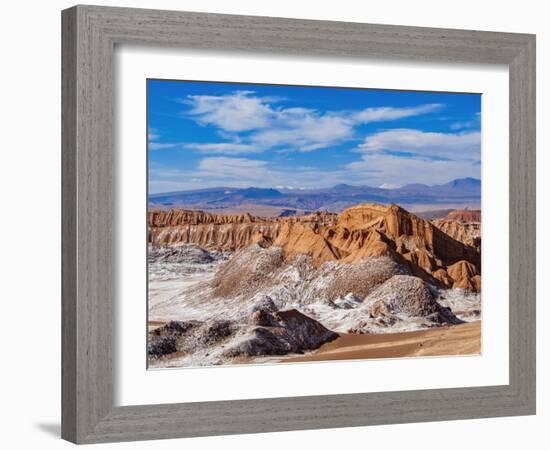 Valle de la Luna (Valley of the Moon), near San Pedro de Atacama, Atacama Desert, Antofagasta Regio-Karol Kozlowski-Framed Photographic Print