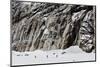 Vallee Blanche off piste ski tour, Chamonix, Rhone Alpes, Haute Savoie, French Alps, France, Europe-Christian Kober-Mounted Photographic Print