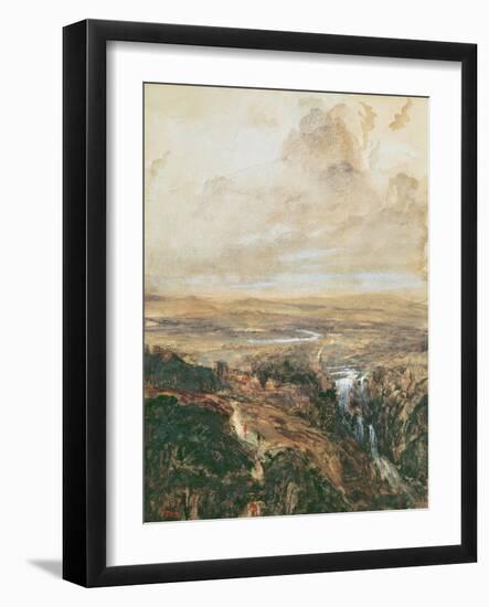 Vallee D'Avergne-Theodore Rousseau-Framed Giclee Print