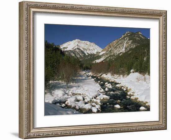 Vallee De La Claree Near Briancon in the Rhone Alpes, French Alps, France-Michael Busselle-Framed Photographic Print