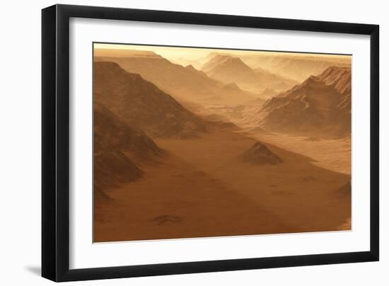 Valles Marineris, Artwork-Detlev Van Ravenswaay-Framed Photographic Print