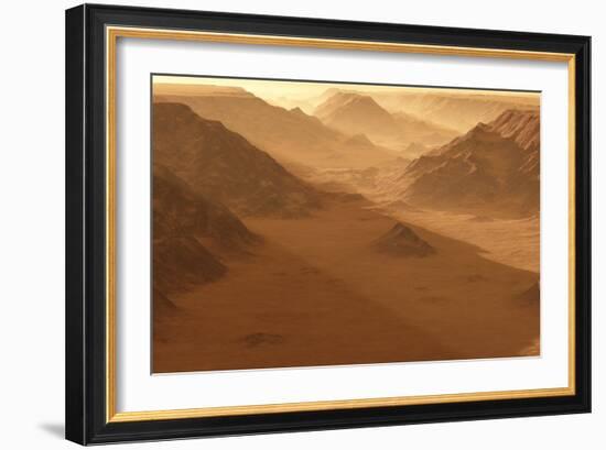 Valles Marineris, Artwork-Detlev Van Ravenswaay-Framed Photographic Print