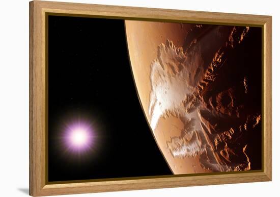 Valles Marineris, Mars-Detlev Van Ravenswaay-Framed Premier Image Canvas