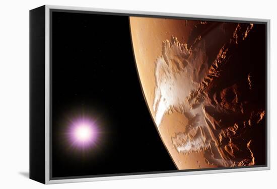 Valles Marineris, Mars-Detlev Van Ravenswaay-Framed Premier Image Canvas