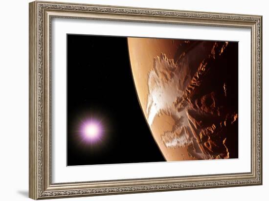 Valles Marineris, Mars-Detlev Van Ravenswaay-Framed Photographic Print