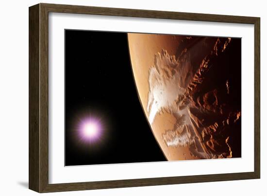 Valles Marineris, Mars-Detlev Van Ravenswaay-Framed Photographic Print