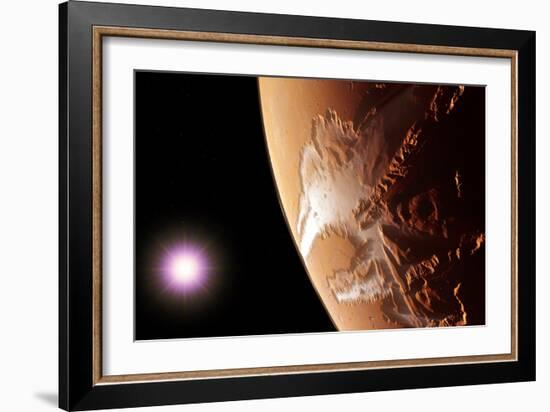 Valles Marineris, Mars-Detlev Van Ravenswaay-Framed Photographic Print