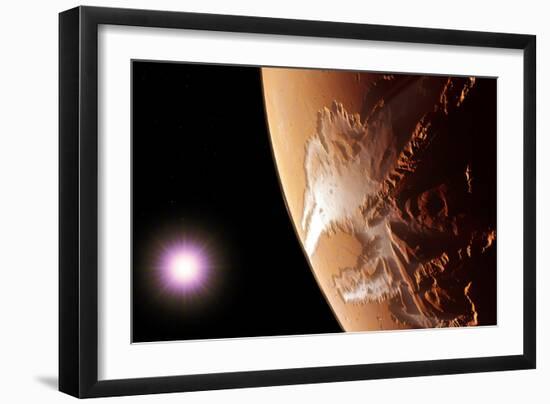 Valles Marineris, Mars-Detlev Van Ravenswaay-Framed Photographic Print