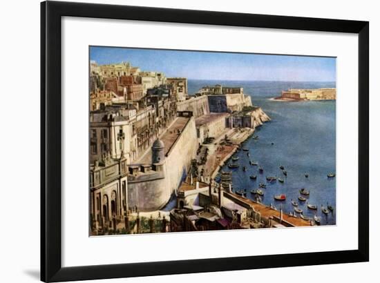 Valletta, Malta, C1930S-null-Framed Giclee Print